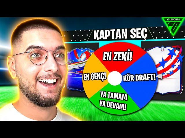 FC24'ün Son Draftı! ÇARK CHALLENGE! | EA FC 24 DRAFT