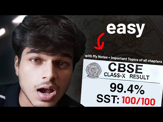 How to Score FULL in Social Science! (My Notes + Full Strategy)