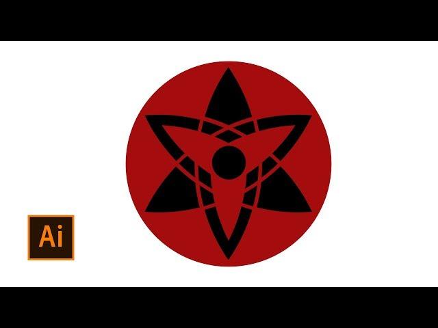 How To Make Sharingan - Adobe Illustrator Tutorial