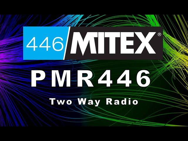 Mitex PMR446 Product Video