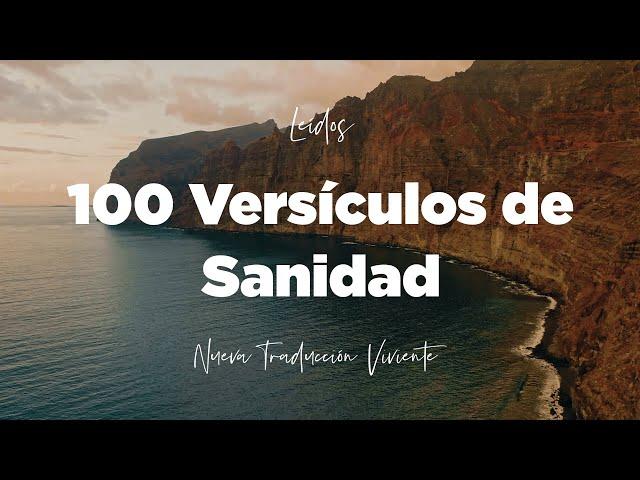 100 Versículos de SANIDAD de Dios, Salud, Fe y Milagros de Jesús en la Biblia en NTV