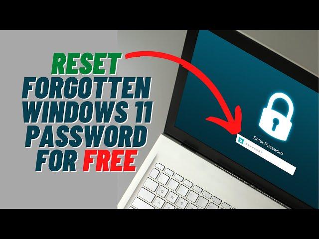 Reset Forgotten Windows 11 Password For Free