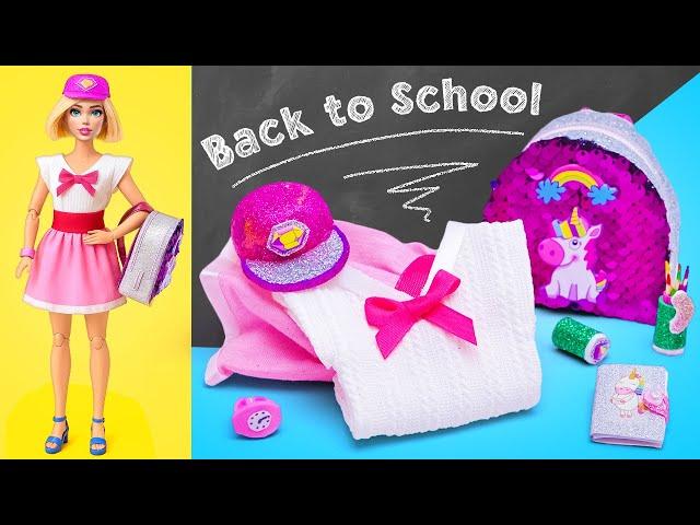 Tiny & Cute!  8+ Back-to-School Mini Crafts Any Doll Dreams Of!