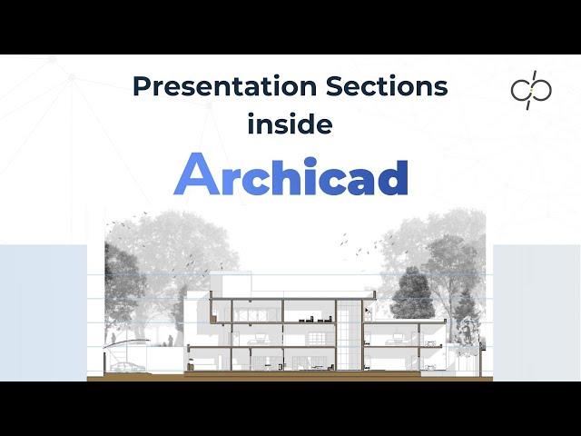 How to create Presentation Sections inside Archicad | Presentation Sections | BIM With Archicad