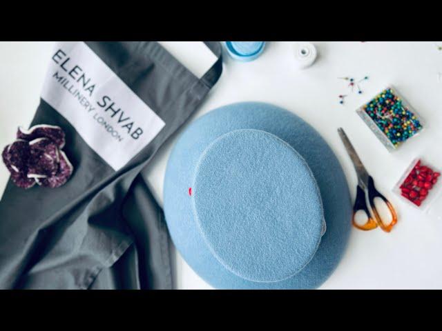 Felt Hat Making, Useful Tips for Blocking I Teach my Students. Tutorials with Elena Shvab, London