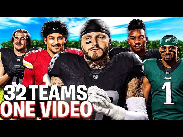 Winning A Game With Every NFL Team In One Video!