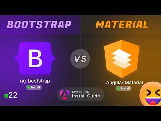 Ng-Bootstrap vs Angular Material | install Guide in Angular by @uxtrendz #22 (2024)