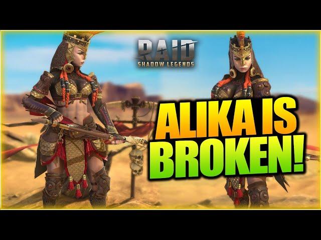 She Is BROKEN GOOD!! Alika The Hidden Gem! Champion Spotlight | Raid Shadow Legends