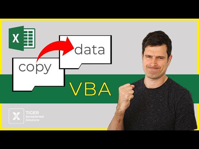 Excel VBA To Copy Data From One Sheet To Another (BEGINNER TO PRO!)