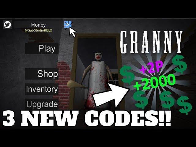 *3* NEW CODES IN GRANNY (Roblox)