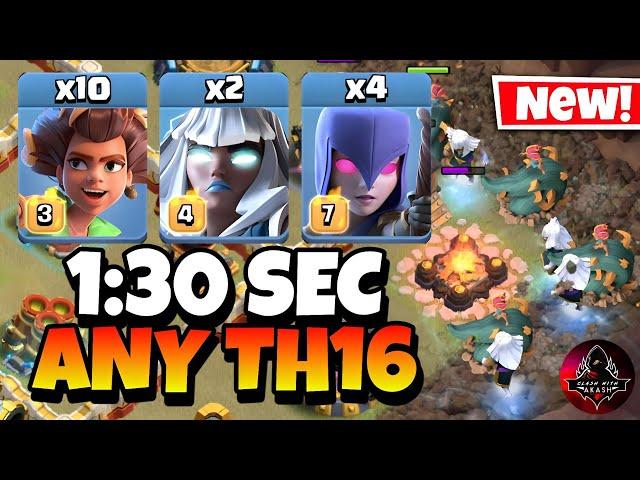 TH16 Attack Strategy With Root Rider & Electro Titan !! Best TH16 Attack Strategy in Clash of Clans