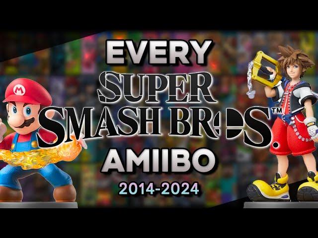 EVERY SUPER SMASH BROS. AMIIBO (2014-2024)