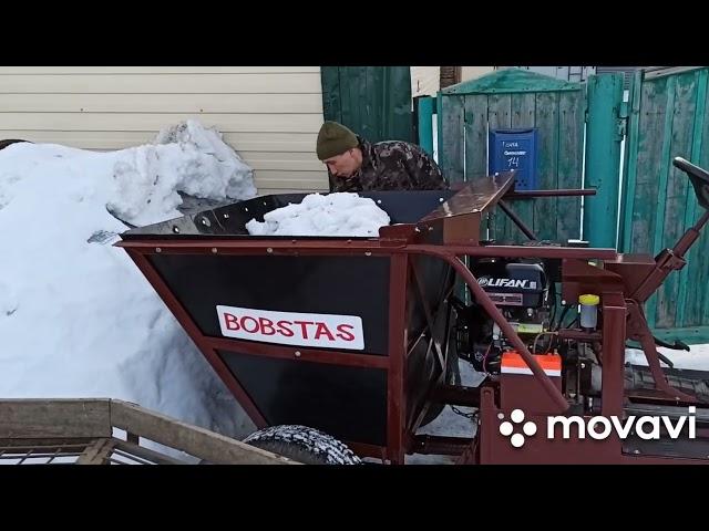 Самодельная самоходная SUPER тачка!!! мини Dumper Bobstas 3.