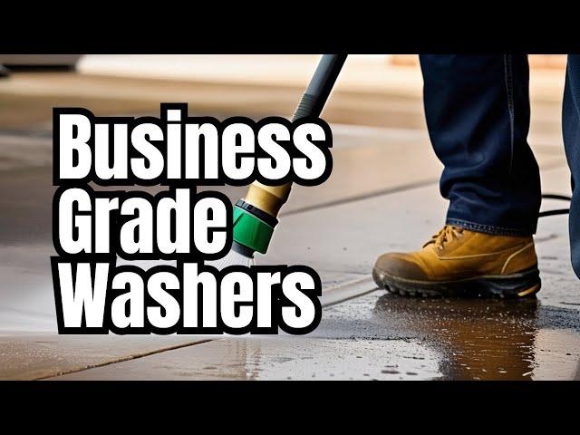 What pressure washer do you need for your pressure washing business?