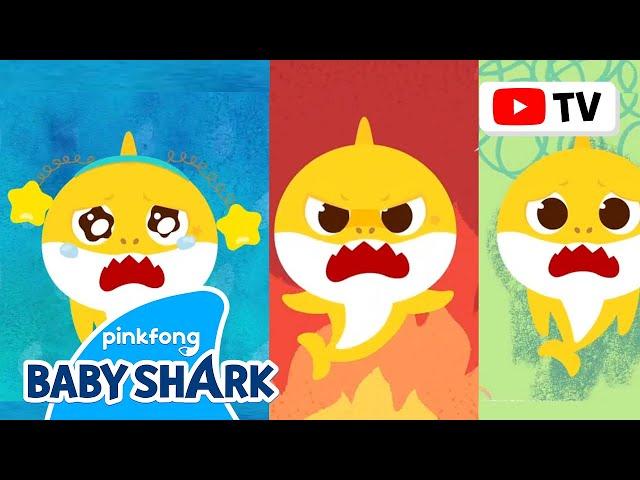 Baby Shark, How Do You Feel? | +Compilation | Stories about Emotion for Kids | Baby Shark Official