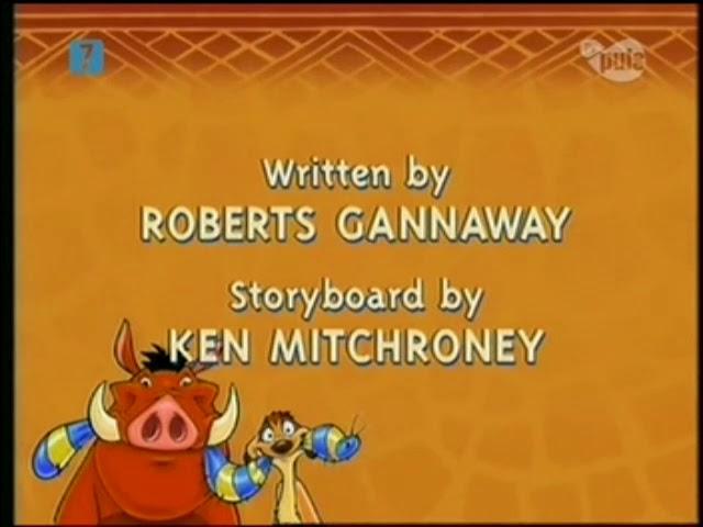 Timon and Pumbaa - Polish credits (all episodes)