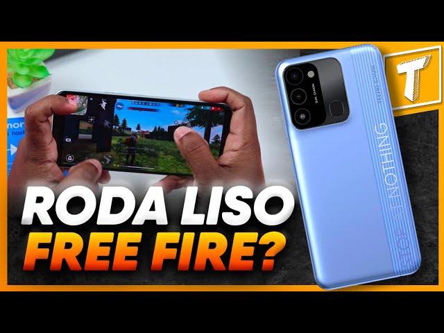 SPARK 8C É BOM PRA JOGAR FREE FIRE?