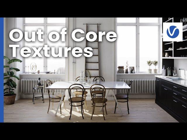 Render texture-heavy scenes more efficiently with V-Ray GPU