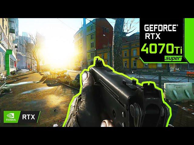 Escape From Tarkov | RTX 4070 Ti SUPER 16GB ( 1440p Maximum Settings DLSS OFF ONLINE RAID )