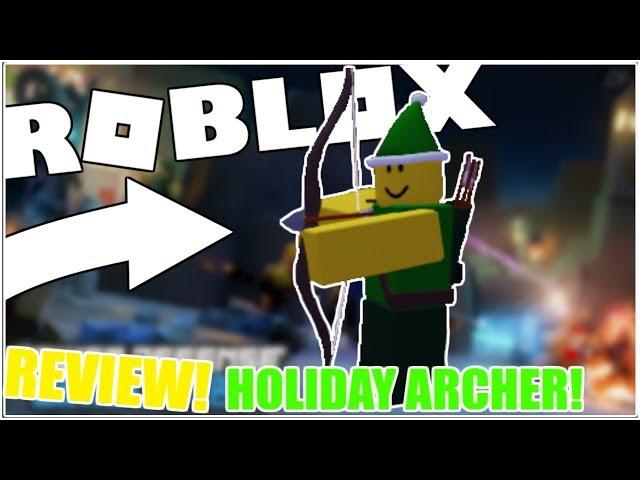 HOLIDAY ARCHER TOWER REVIEW! - TOWER DEFENSE SIMULATOR [ROBLOX]