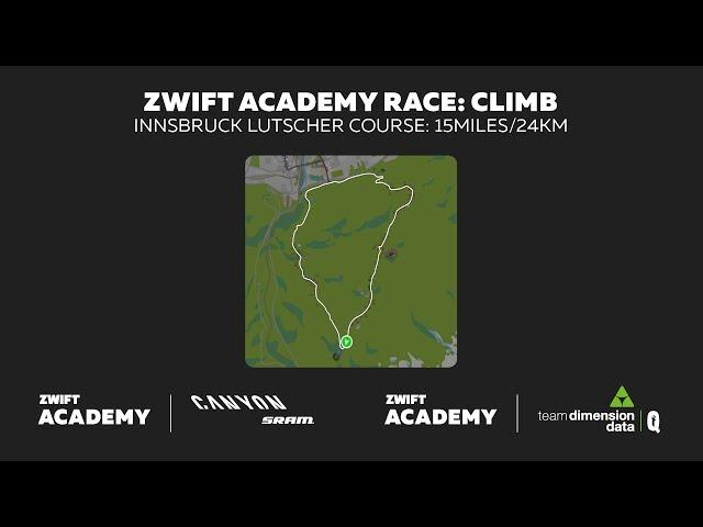 Zwift Academy Race: Climb - Innsbruck Lutscher