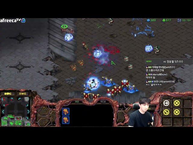 [22.4.22] SC:R 1v1 (FPVOD) Jaedong (Z) vs SnOw (P) [Best of 5]