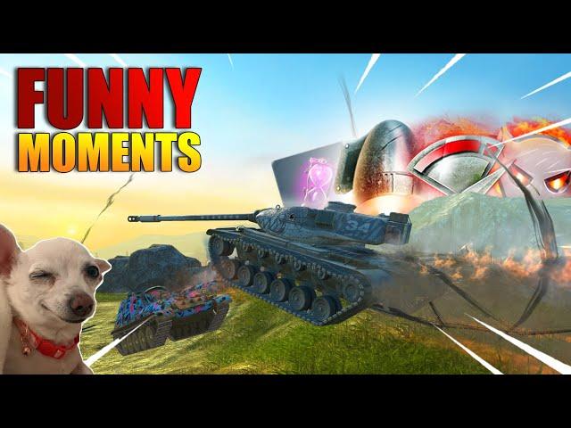 WoT Blitz Funny Moments ALL GAME MODES #1