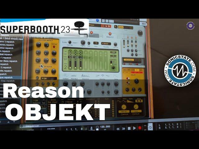 Superbooth 2023: Reason Studios - Objekt  A New Modelling Synthesizer From the Props