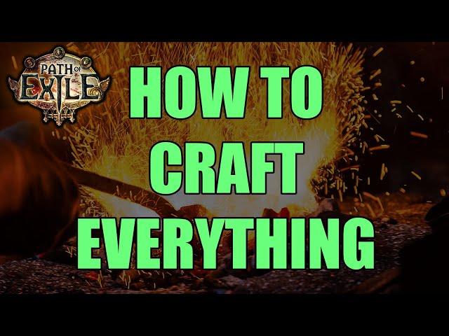 Beginner to Advanced FULL Crafting Crash Course | Path of Exile Guide