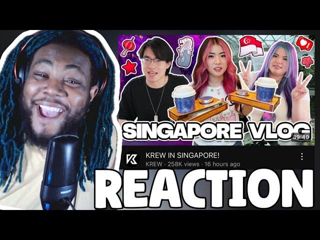 I LOVE THEIR VLOGS! KREW IN SINGAPORE! | REACTION