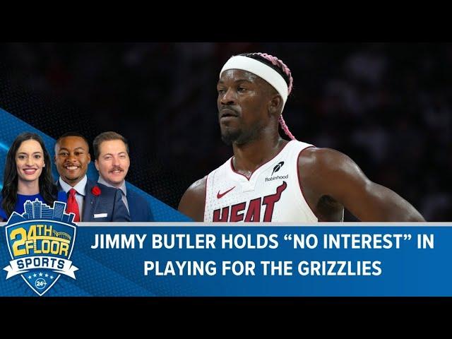 Jimmy Butler Holds "No Interest" in Playing for Memphis | 24th Floor