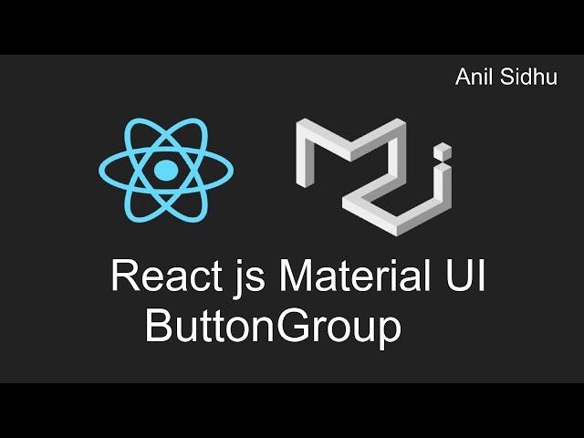 Reactjs material ui tutorial #4 ButtonGroup