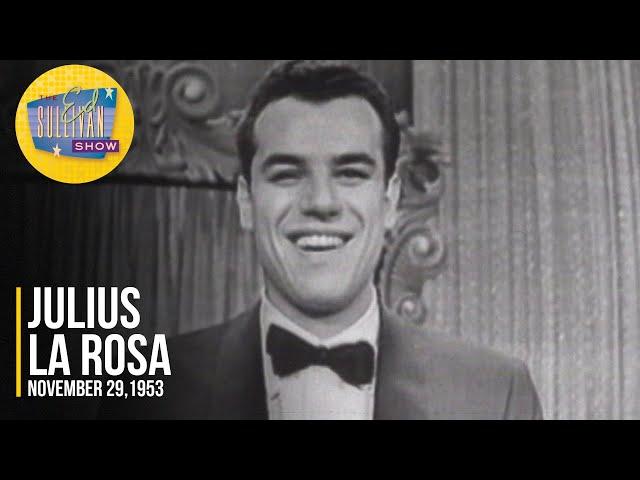 Julius La Rosa "Thou Swell" on The Ed Sullivan Show