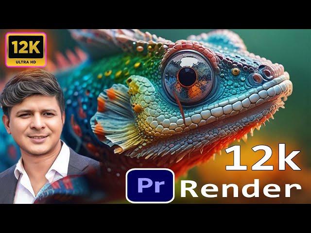 12k Render Adobe Premiere Pro