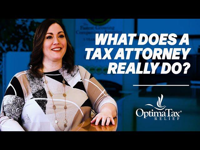 What does a Tax Attorney do?