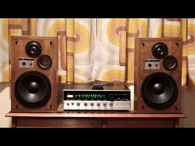 Receiver Sansui 800 and speakers Sound Reserch SR800G.