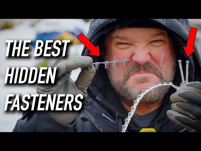 Unlocking the Secrets of Hidden Deck Fasteners: My Top Picks & How To Use Them || Dr Decks