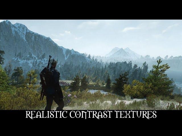 The Witcher 3 Mods - Realistic Contrast Textures