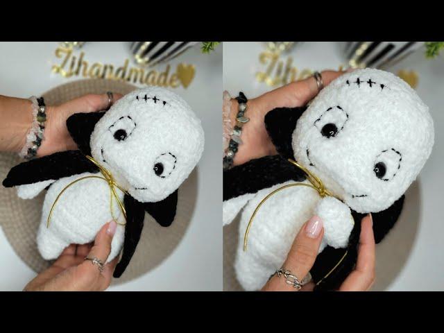 Впервые создала амигуруми таким методом. МК Привидение Крючком | How to crochet ghost  #amigurumi