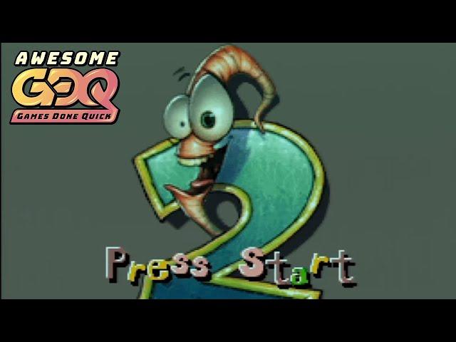 Earthworm Jim 2 by Gargon100 in 30:23 - AGDQ2019