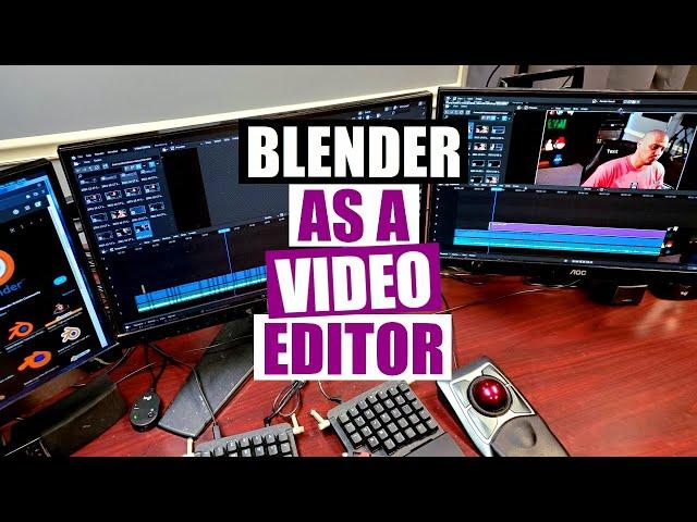 Blender As A Video Editor? It's Actually Really Good!