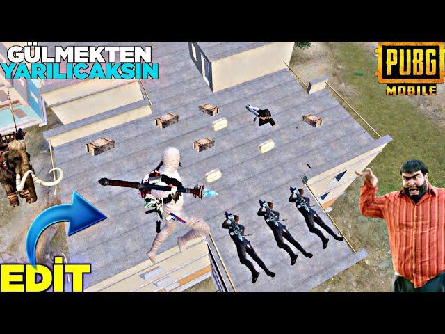 BOT TAKLİDİ YAPAN YAYINCIYI PUSUYA DÜŞÜRDÜM( TEBRİK ETTİ ) PUBG MOBİLE KOMİK MONTAJ