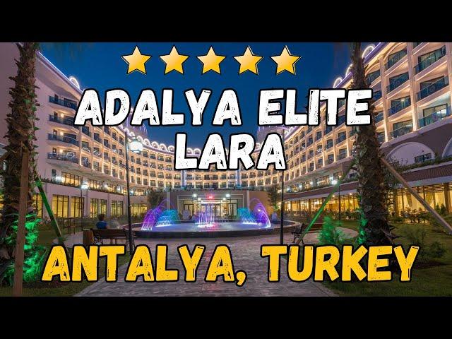 Adalya Elite Lara 5 - Antalya, Turkey (All-Inclusive Resort)