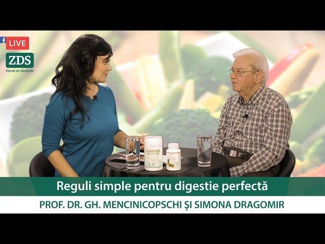 Top 10 sfaturi pentru dietă ușoară! Prof. Dr. Mencinicopschi