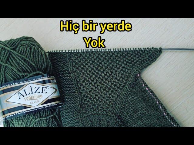 yeni yepyeni örgü yelek yapılışı, yakadan başlama kolay yelek modeli, part 1,#knitting #sweater