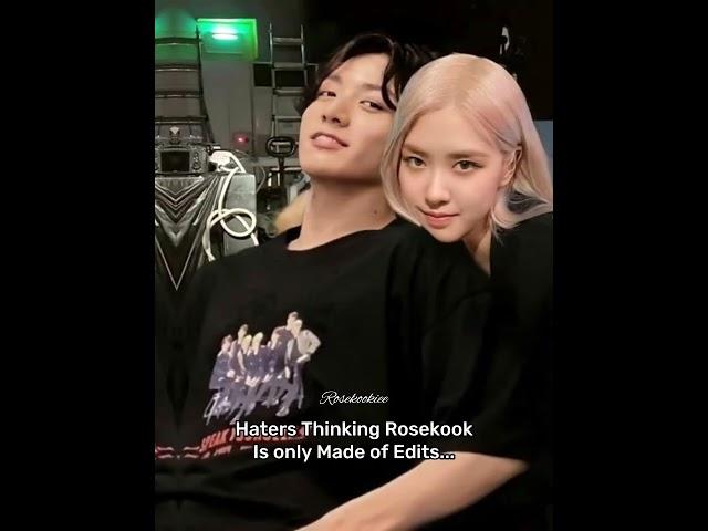 Rosekook  Real  #rosekook #rosé #jungkook #bts #blackpink #btsjungkook #blackpinkrose