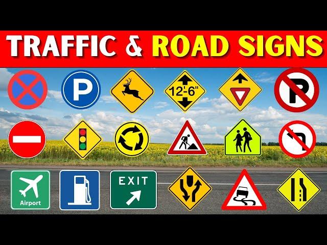 Road Signs for Driving Test:  Master the Signs & Pass with Confidence! 