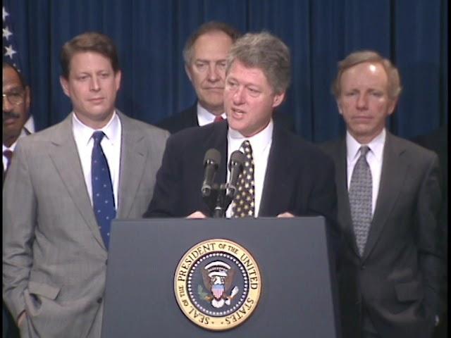 President Clinton Announcing National Performance Review (1993)