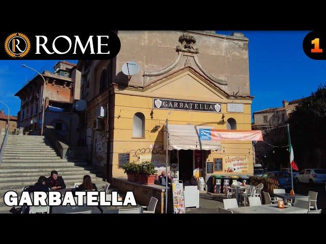 Rome guided tour  Garbatella district (1) [4K Ultra HD]