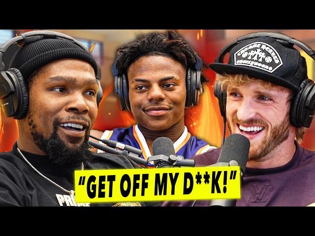 "Get Off My D*ck!" - Kevin Durant ROASTS IShowSpeed